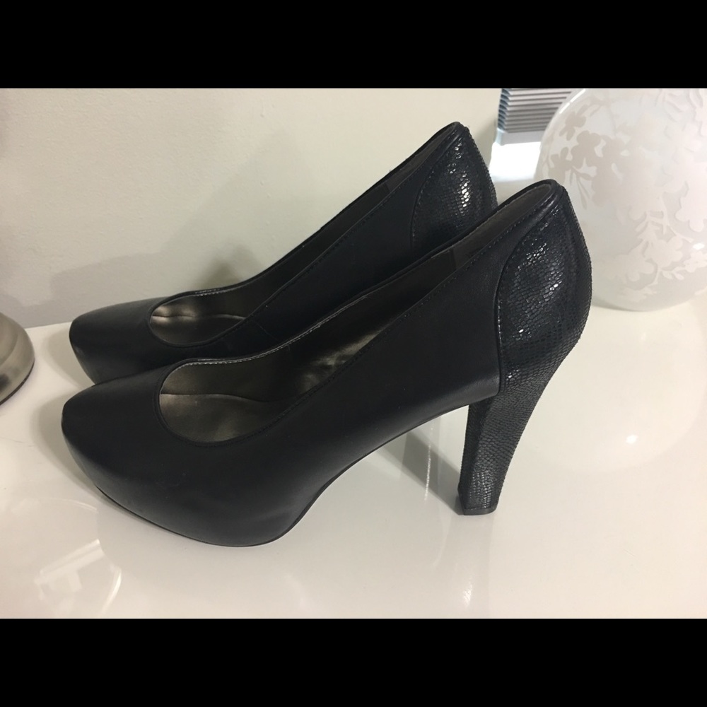 Black heels
